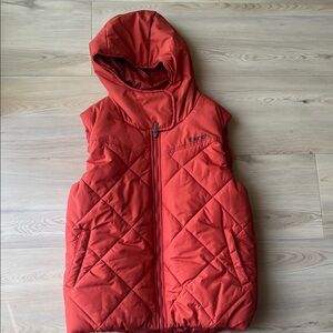 Bench L Orange Puffer Vest